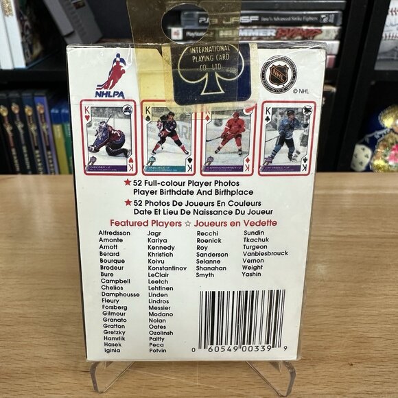 1997-98 Bicycle NHL Hockey Aces Sealed Playing Cards  Gretzky Patrick Roy Jagr - Picture 2 of 2